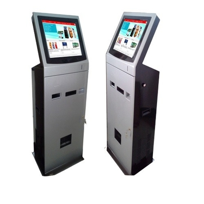 Android SAW Multi Touch Screen Kiosk AC110V-240V With Printer