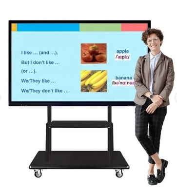 IR Touch Lcd Monitors OEM , 10 Points Infrared Interactive Touch Screen LCD Monitor