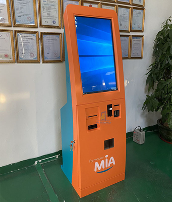 43 Inch Automatic Ticket Vending Machine Ticket Dispenser Kiosk