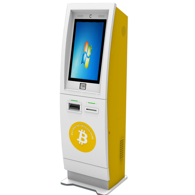 21.5 Inch Bitcoin Payment Machine Crypto Coin Atm with Anti Acid Steel Frame