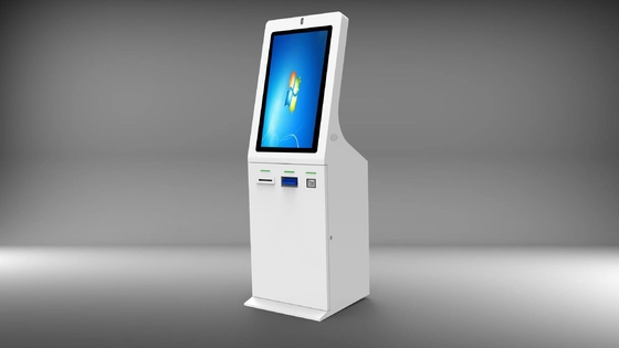 Freestanding 1200 Notes Buy And Sell Bitcoin ATM Kiosk machine 32 Inch