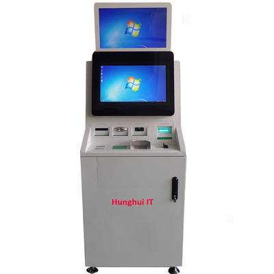 Dual Screen Self checkout machines Cash Payment kiosk Bill payment kiosks
