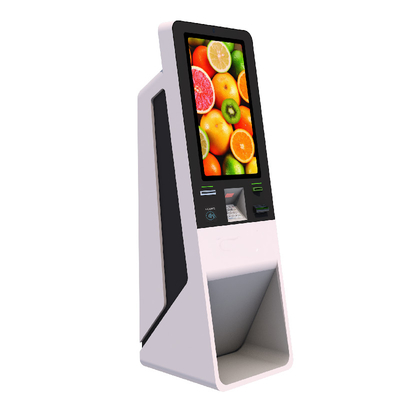 22inch Self Service Bill Payment Kiosk Machine With Anti Vandalism Enclosure