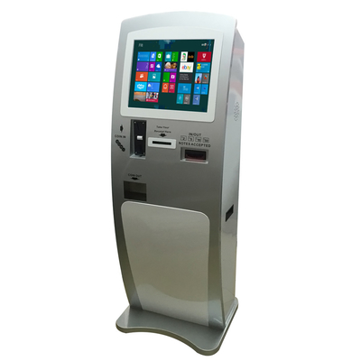19inch Telecom SIM Card Dispenser Kiosk With Cash And Coins Acceptor